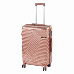 Leziter TraveLux Urban közepes bőrönd keményfedeles 68x45x25 cm rosegold (833-RG24)