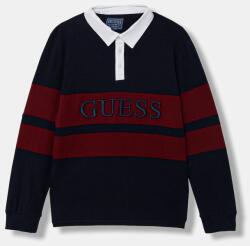 GUESS gyerek pamut póló - sötétkék 125-135