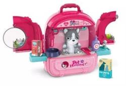 Global Express 3 az 1-ben kutyakozmetika és kisállatkórház figurával (008-997A-1) - ejatekok