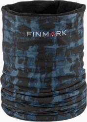 Finmark Multifunctional scarf with fleece черно, синьо, бяло uni (fsw-415)