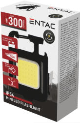Entac Mini Kocka Kulcstartós Újratölthető 200mAh Elemlámpa (EFL-CUBE)