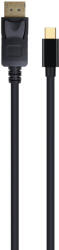 Cablexpert CCP-MDP2-6 DisplayPort kábel 1, 8 M Mini DisplayPort Fekete (CCP-MDP2-6)