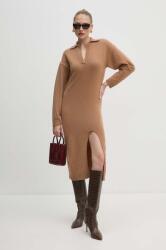 PINKO gyapjú ruha - bézs M