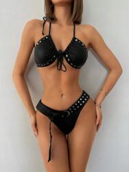 Shein Fekete Szegecses Fürdő Felső (s)