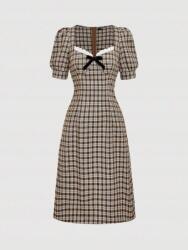 Shein Kockás MIDI Ruha (s)