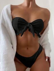 Shein Fekete Kétrészes Fürdőruha (M)