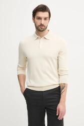 HUGO BOSS pamut pulóver - bézs XXL - answear - 45 990 Ft