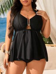 Shein Fekete Bikini Szett Alsó Felső (0XL)