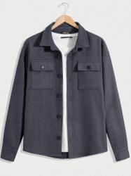 Shein Grafit Gombos Felső (XL)