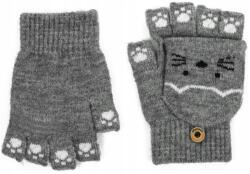 Szaleo Ujjatlan kesztyű, Warm Kittens gyerek Grafit szürke (rk23370-5)