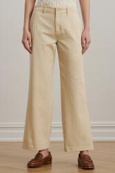 Lauren Ralph Lauren pamut nadrág - bézs 38 - answear - 47 990 Ft