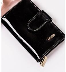 Zellia Peterson Bőr Kulcstartóptn Bc-7772-Fekete Lakk/0245 (ZLK-ptn-bc7772black-86308311)