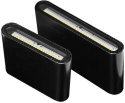 2R SIERRA W30 6W 4000K fali lámpa fekete (L160407068)