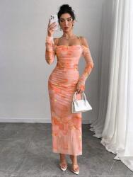 Shein Testhezálló Nyitott Vállú Ruha (2XL)