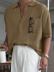 Shein Kötött Zsebes Ing (L) (580437)