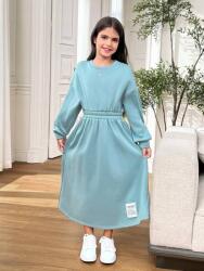 Shein Kék Nyomott Mintás Melegítő Ruha (12L)