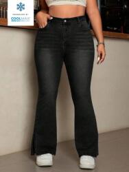 Shein Fekete Farmer Harang Kivágás (0XL)