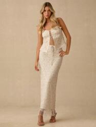 Shein Ecru Szoknya És Top Szett (M)