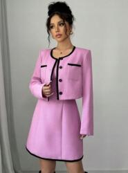 Shein Rózsaszín Ruha Ruha BLAZERSzett (M)