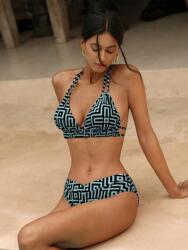 Shein Kétrészes Bikini Szett Mintás (M)