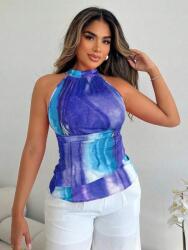 Shein Mintás Cipzáras Felső (s)