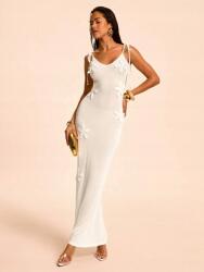 Shein Krémszínű Kötött Ruha (s)