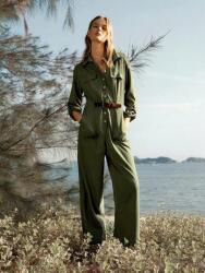 Shein Olivazöld Gombos Overál (L)