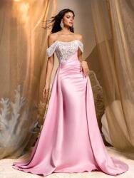 Shein Maxi Ruha Díszített Felsőrésszel (L)