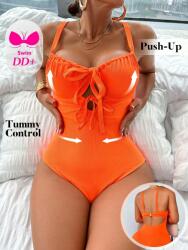 Shein Narancssárga Egyrészes Fürdőruha (90E)