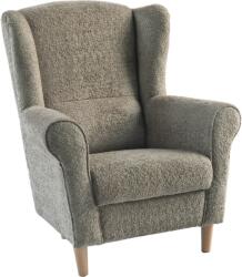 TEMPO KONDELA Fotoliu, textil gri-bej Taupe Coral, CHARLOT
