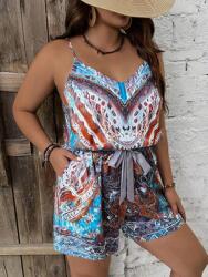 Shein Mintás Vállpántos Overál (0XL)