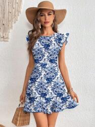 Shein Fehér Ruha Mini Mintás (M)