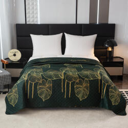  Cuvertura de pat VENECIA verde inchis Dimensiune: 170 x 210 cm