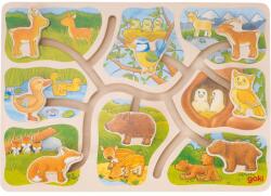 Goki Párosító - Állatok És Kicsinyeik - 2 Éves Kortól, Fa, Többszínű