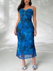 Shein Kék MIDI Ruha (2XL)