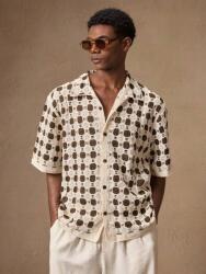  Aknotic Kötött Mintás Ing (M)