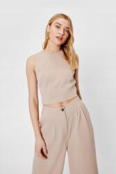Nasty Gal Bézs Keresztezett Hátsó Felső (34) (469204)