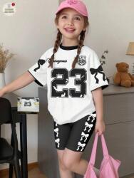 Shein Kétszínű Kerékpáros Póló Szett (4L)