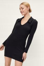 Nasty Gal Fekete Kötött Ruha (36) (470785)