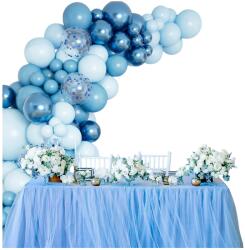  Lufi Girland Kék Fiú Baba Shower Egy Éves Keresztelő Születésnap (GIRLANDA BALONOWA NIEBIESKA CHŁOPIEC BABY SHO)
