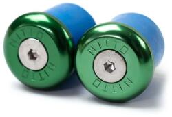 NITTO EC-01 rúdvégek - zöld eloxált alumínium - 23, 8 mm zöld