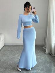 Shein Szatén Kék Szett (XL)