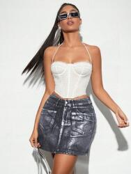 Shein Szürke Mini Szoknya (xs)