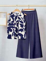 Shein Kétszínű Nadrág És Blúz Szett (2XL)