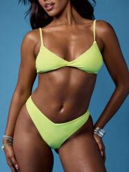 Missguided Sárga Fürdő Bikini (XL)