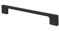 Mavö Bútorfogantyú Fekete Bútorfogantyú Konyhaszekrény Tartó 128MM (TECHNO, uchwyt meblowy, czarny, 128mm)