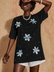 Shein Fekete Laza Póló (M)