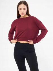 Shein Bordó Vékony Rövid Pulóver (L)