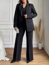 Shein Fekete Elegáns Szett (s)