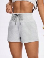 Shein Szürke Magas Derekú Rövidnadrág (M)